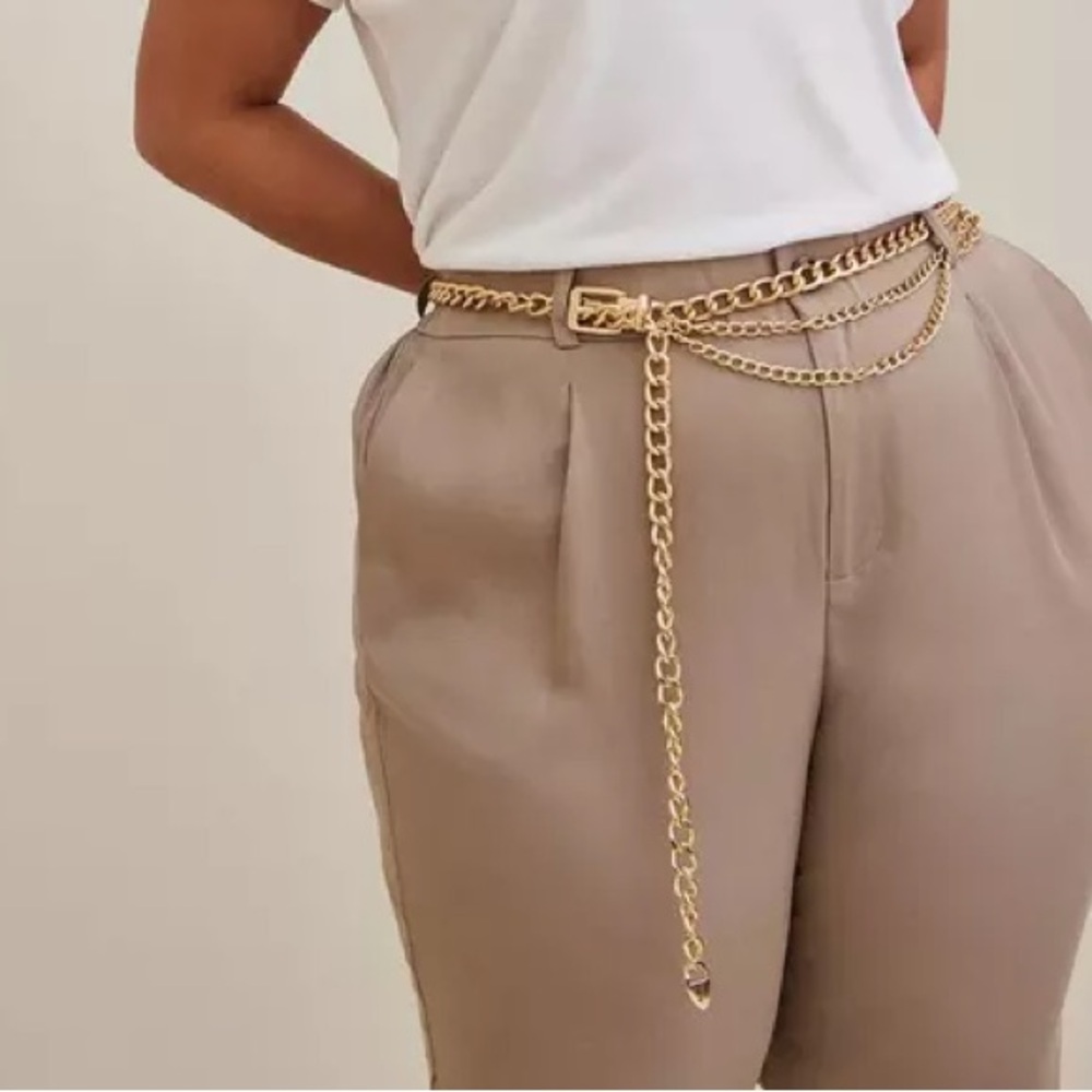 NWOT Torrid Gold Chain Belt